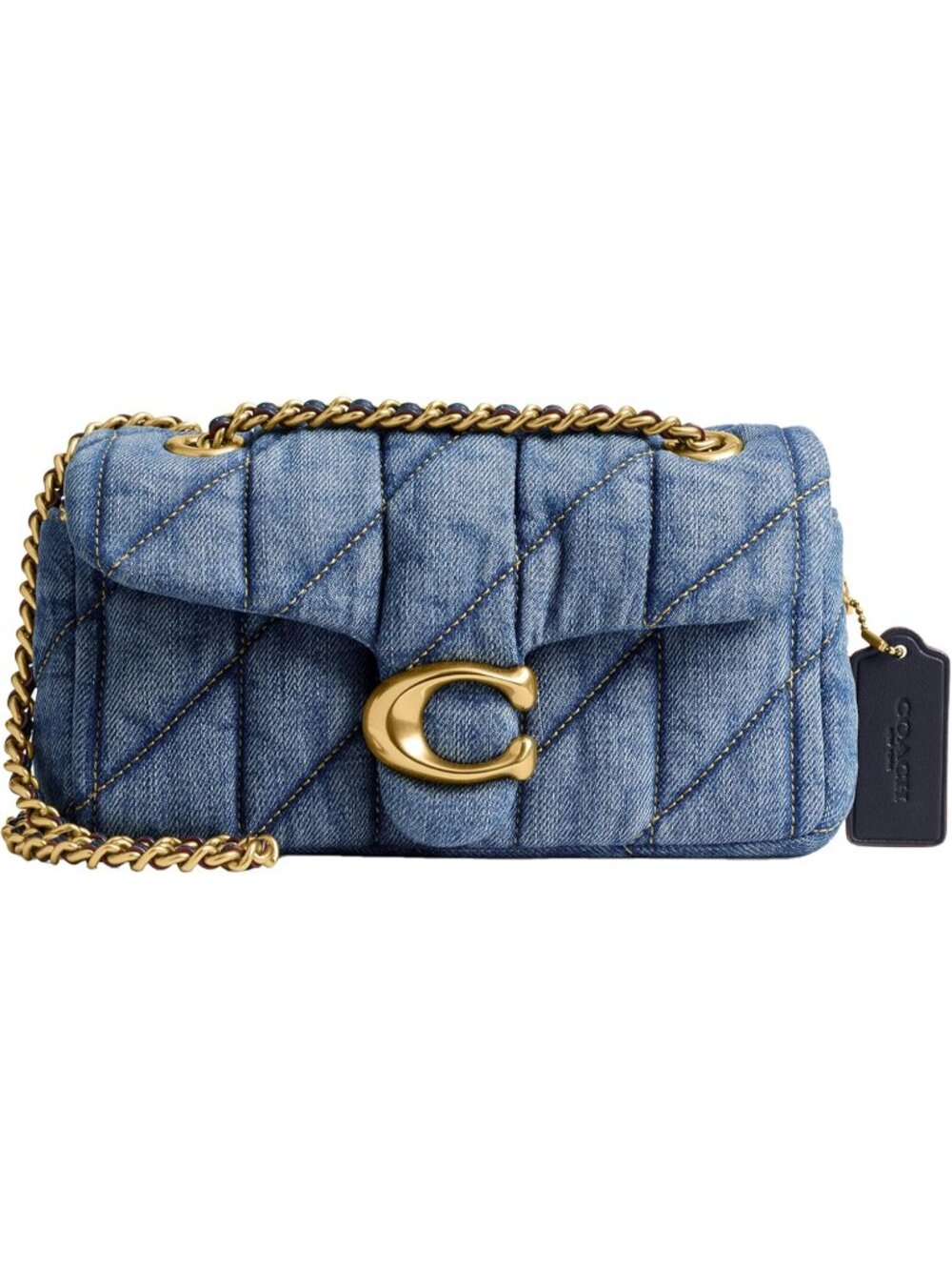 COACH Women's Quilted Leather Tabby 20 Shoulder Bag